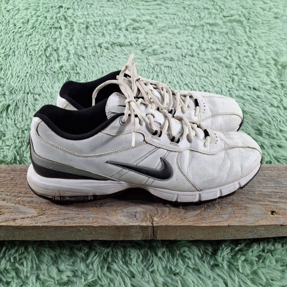 Nike Tac Power Channel Golf Shoes Mens Whit Size 11